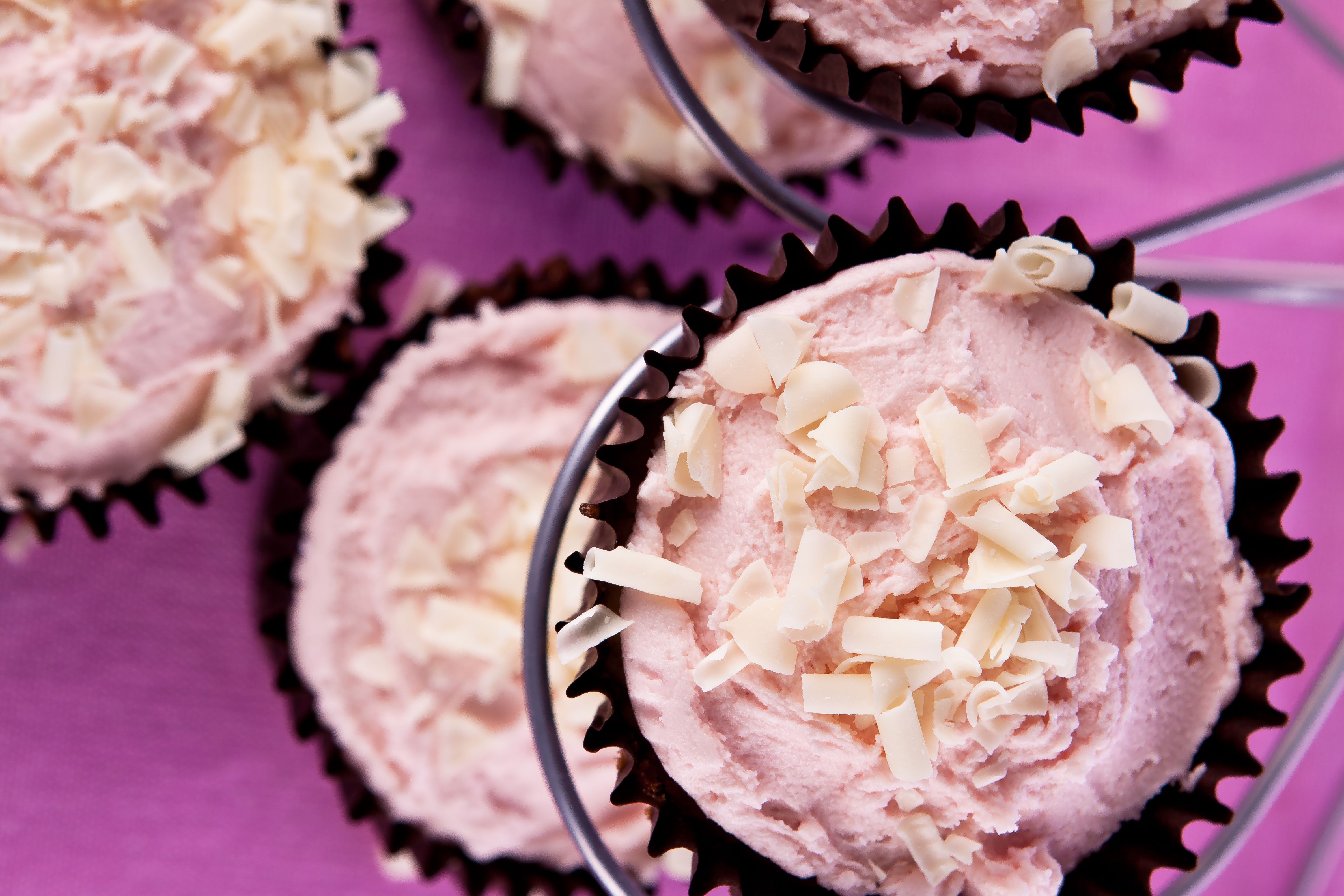 Pink Icing Muffin